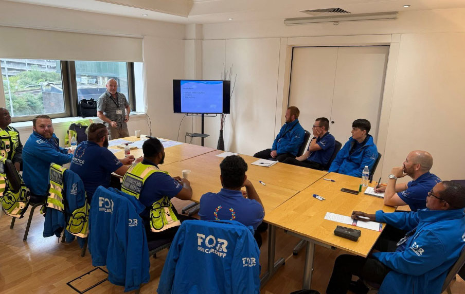 Safestyle Security Bolsters Cardiff’s Night-Time Safety with Chapter 8 Training